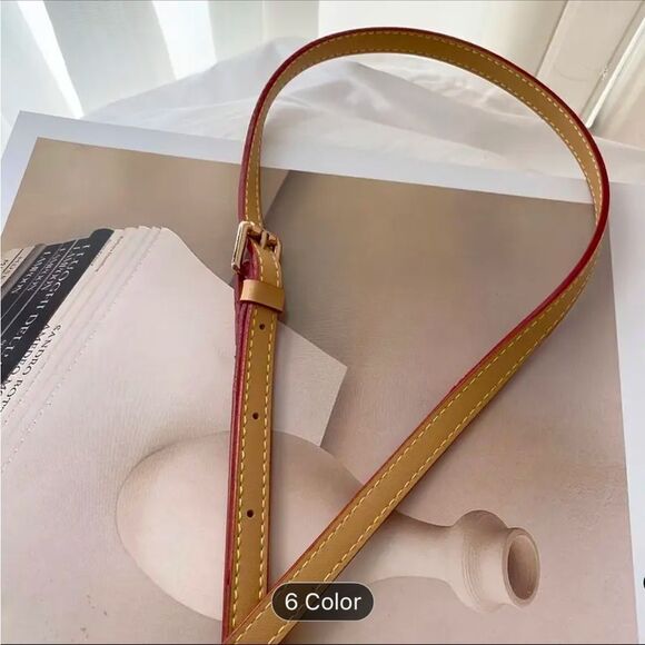 Vachetta Adjustable Crossbody/Shoulder Strap - Picture 4 of 5